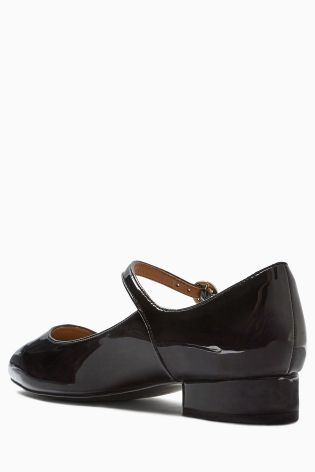 Black Patent Mary Jane Shoes